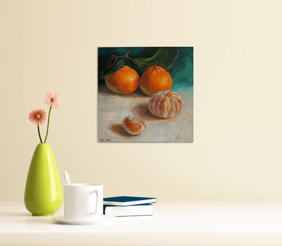 Tangerines fruit still life