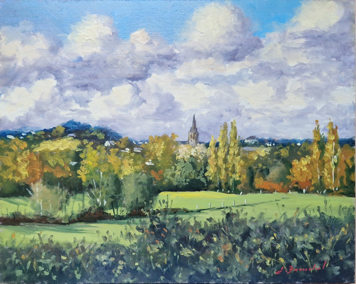 Avesnieres en octobre by Jose DAOUDAL