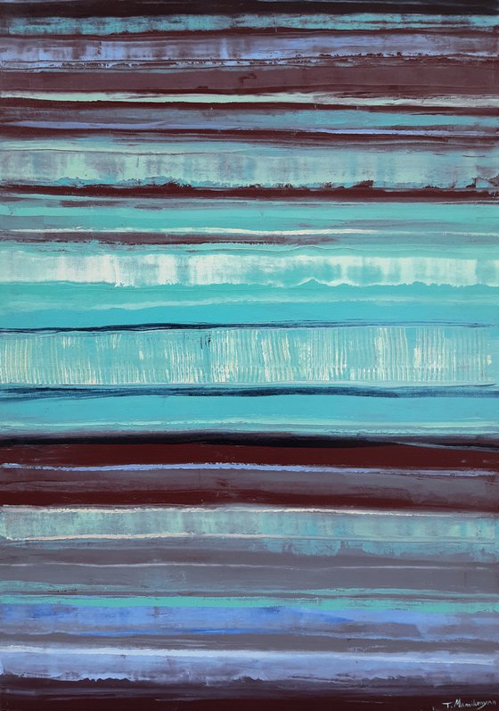 Road A5.  70x100cm.