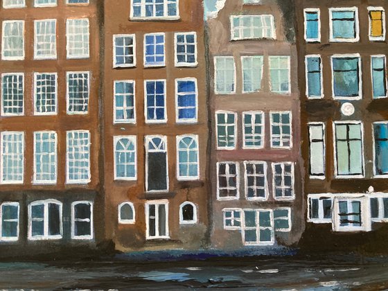 Canal Houses Of Amsterdam