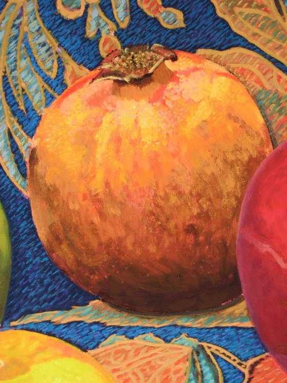 Fruit on Fabric