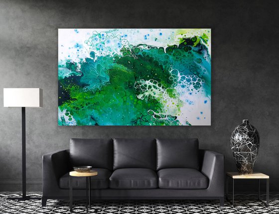 150x100cm. / Abstract Painting 2205 XXL art, large acrylic painting, contemporary art, home decor office art,