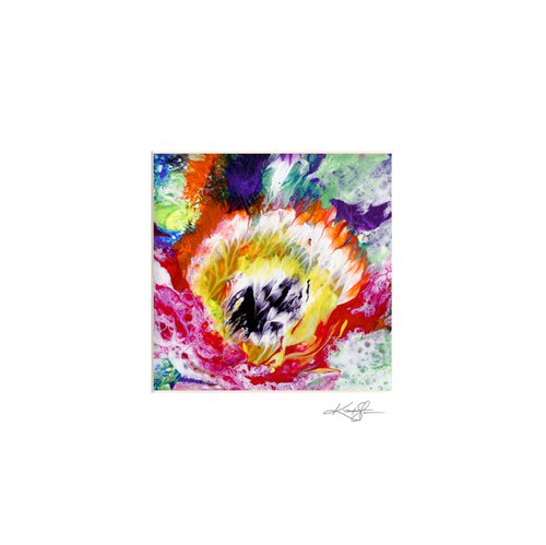 Blooming Magic 171 - Abstract Floral Painting by Kathy Morton Stanion by Kathy Morton Stanion