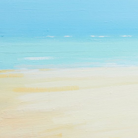 Beach Novel, 95x150cm (37x59in)