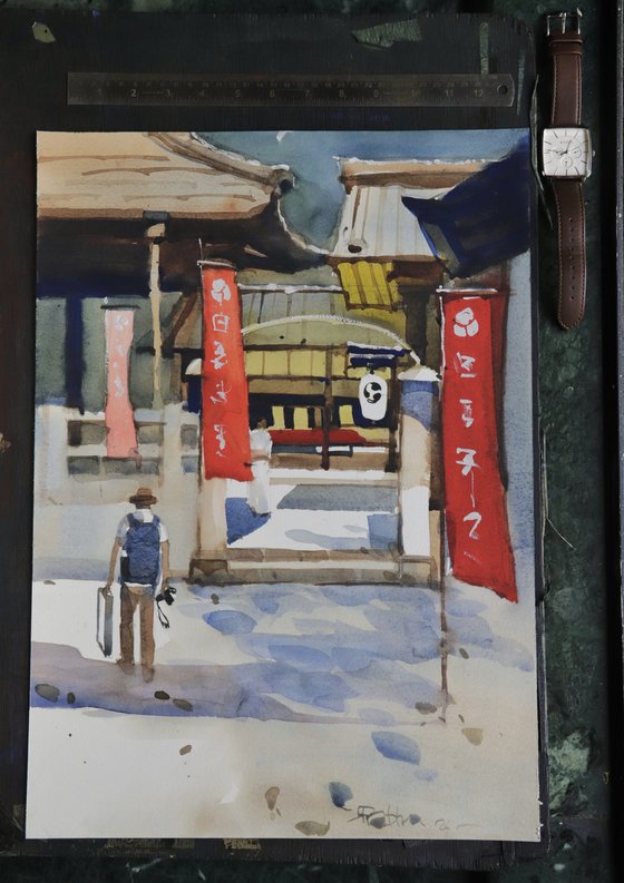 Vibrant hues, artist observes