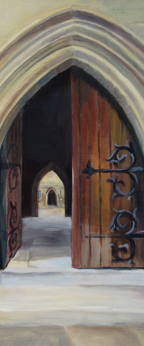 Trinity College, Cambridge by Caroline Forward