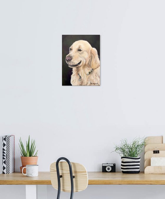 Smiling dog