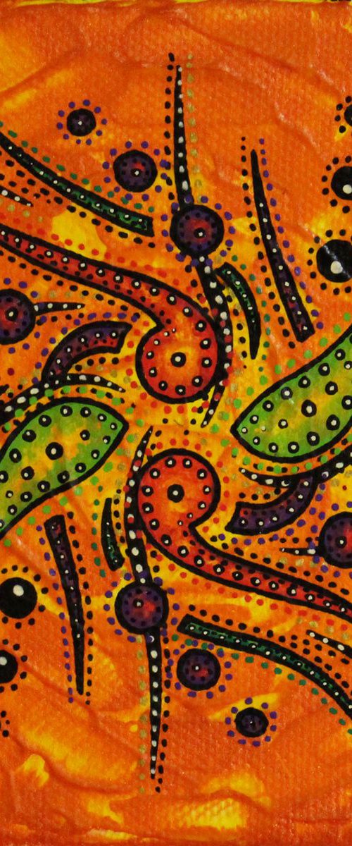 Sense of yellow orange movement by Jonathan Pradillon
