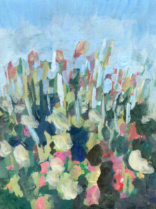 Summer Garden Flowers 2 by Elizabeth Anne Fox