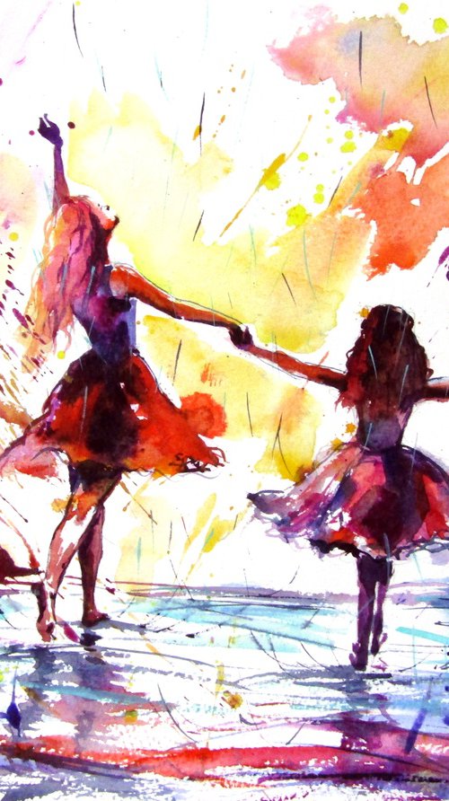 Dancing in the rain Commission by Kovács Anna Brigitta