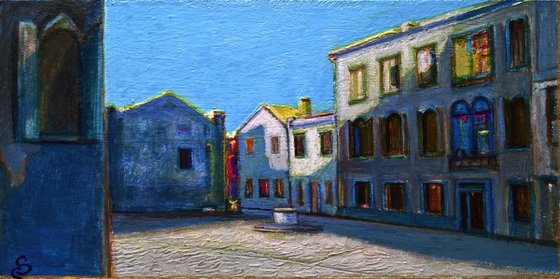 OLD LAZZARETO, MAGICAL VENICE - ( 15 x 30 cm )