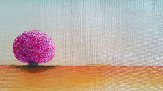 Lone tree #8 - 40x40cm