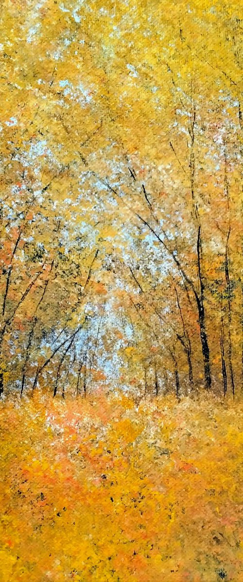 Autumn Trees Hampshire III by Jan Rippingham