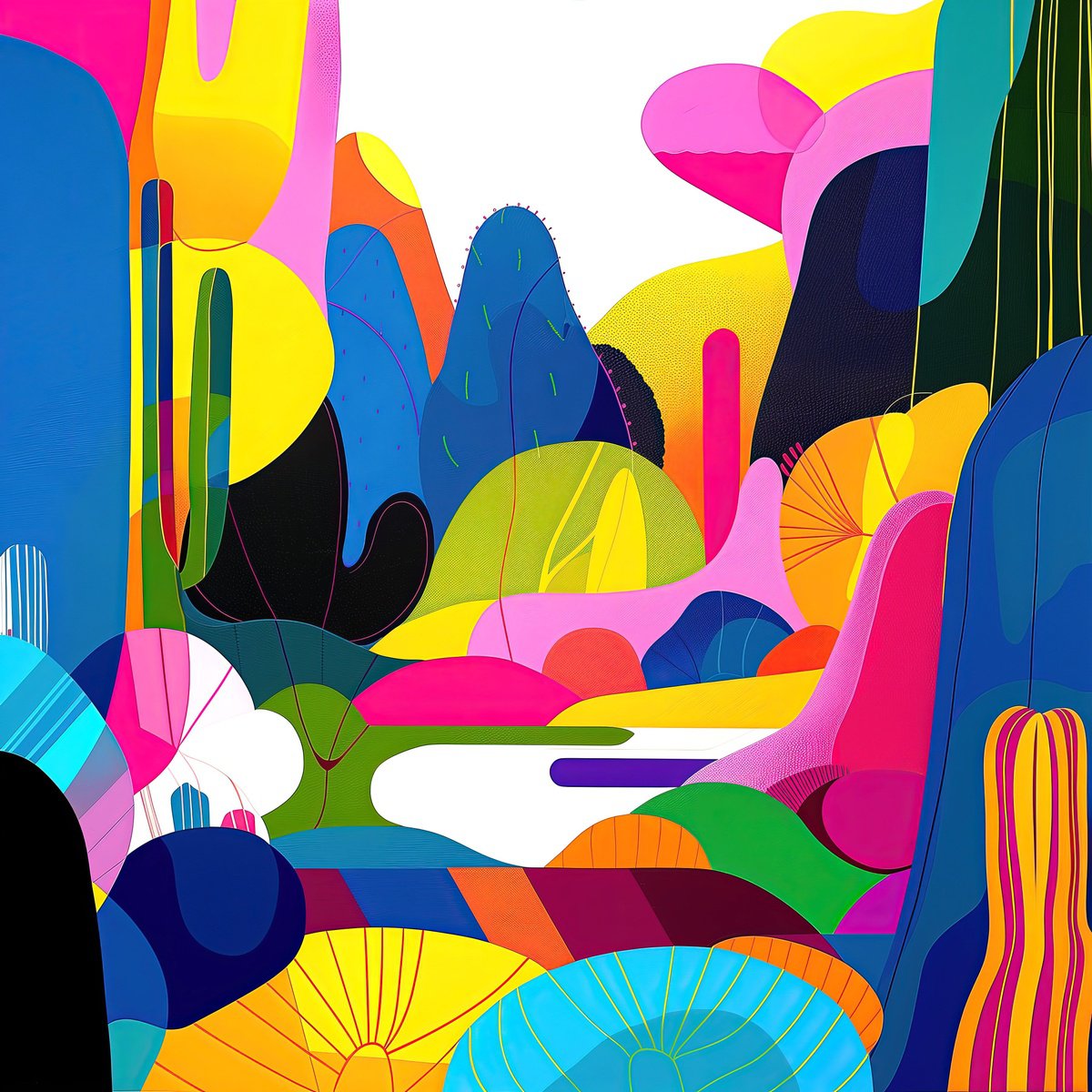  Mexican Rhythms #7 By V+V Kniazievi, 39 X 39, Artwork For Sale On Artfinder