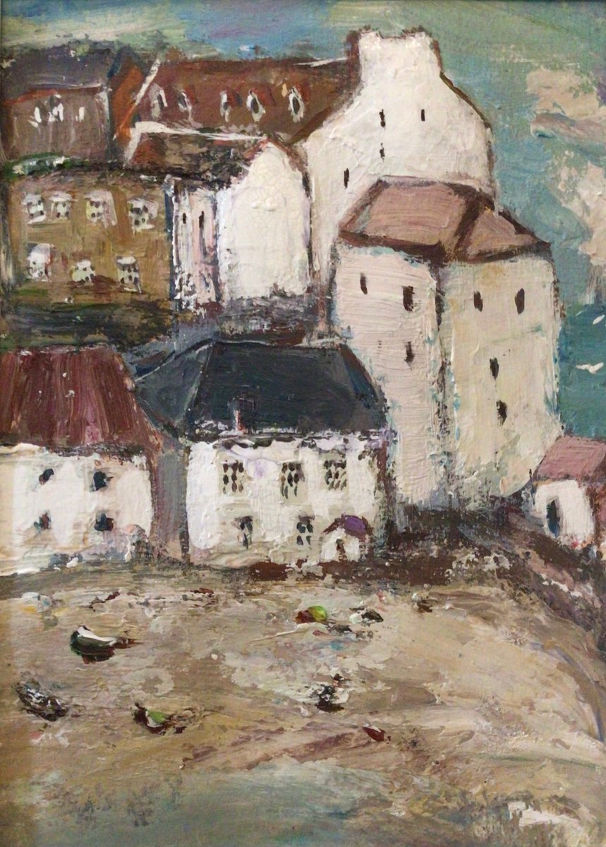 ST IVES HARBOUR by Roma Mountjoy