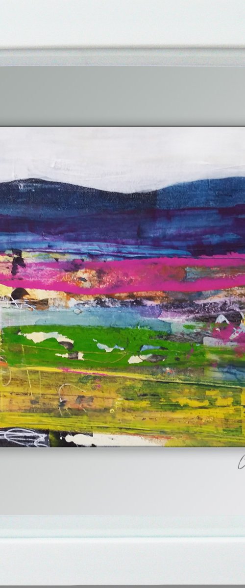 Abstract landscape #37 by Carolynne Coulson