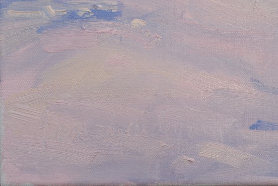 Snowy Path in Mézenc Massif