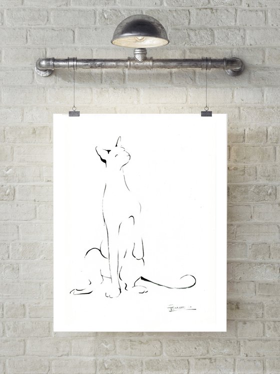 Cat 1 (cycle of minimalist cats)