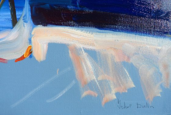 "  Roses on the terrace"