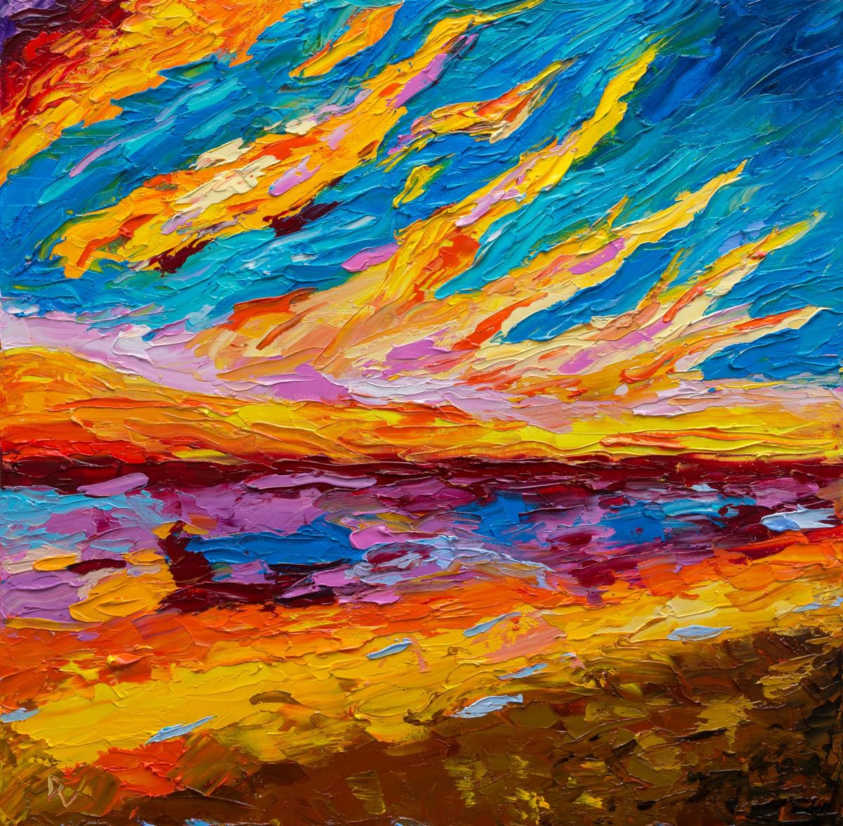 DRAMATIC SUNSET by Vladyslav Durniev