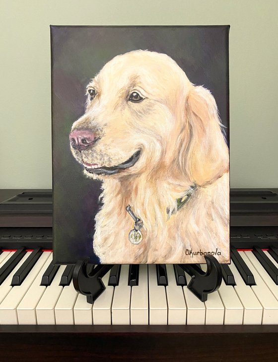 Smiling dog