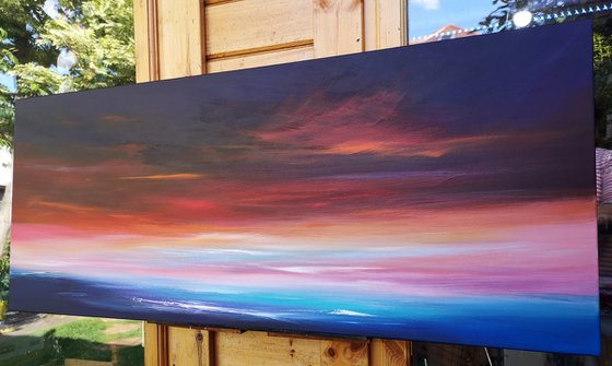 Mellow - seascape, emotional, panoramic