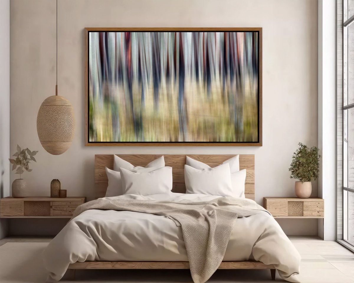 Abstract Botanical Photograph By Karim Carella, 39 X 28", Metsa? (Studio 6), Original Artwork