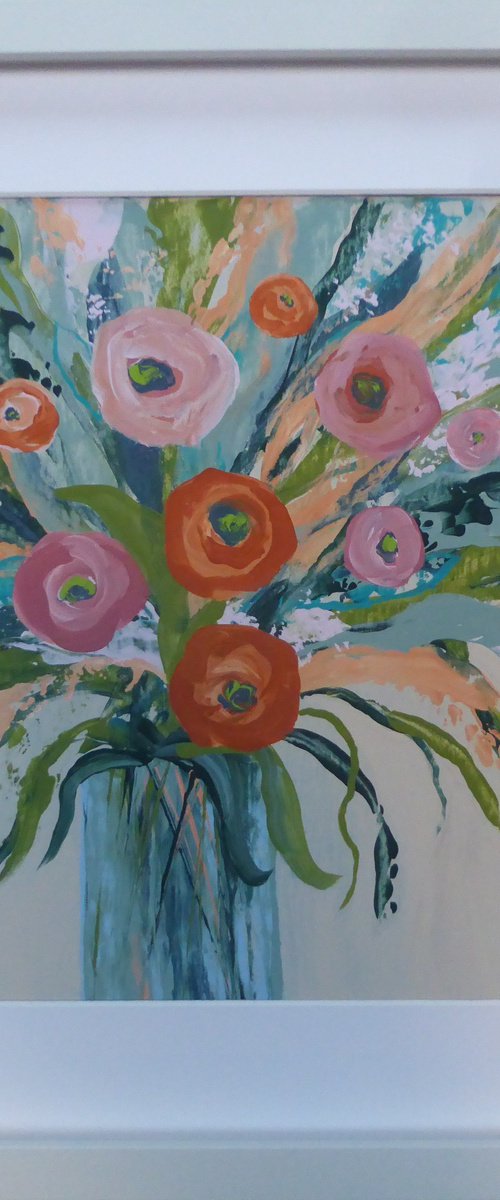 Blooming Peachy by Elaine Allender