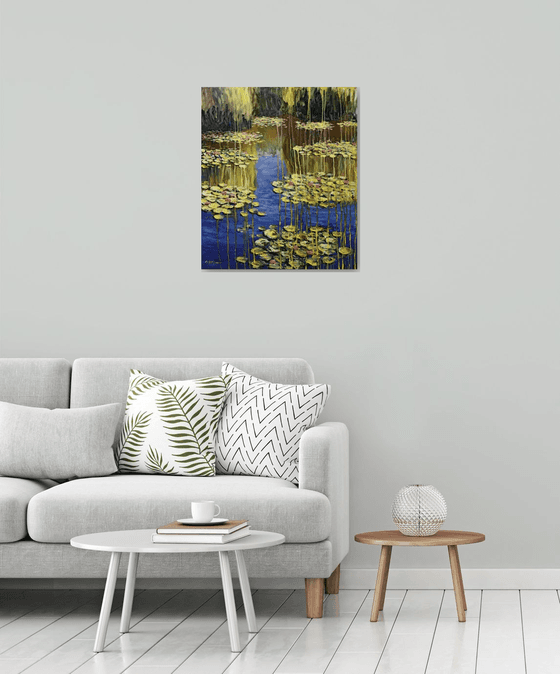 Impression. Water lilies 6