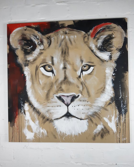 Big Cat - Lioness #6 - Series One of the big five