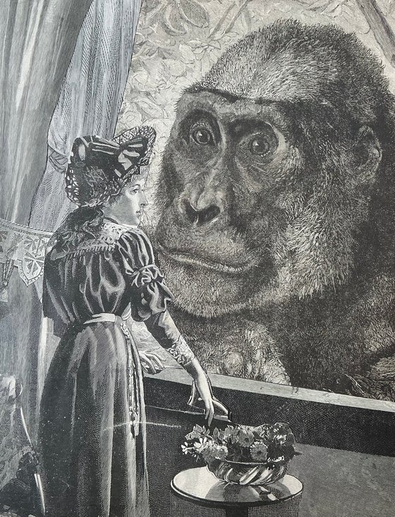He was an ape, but she loved him
