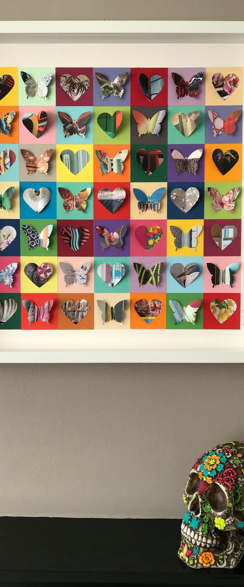 I love Butterflies by Hernan Reinoso
