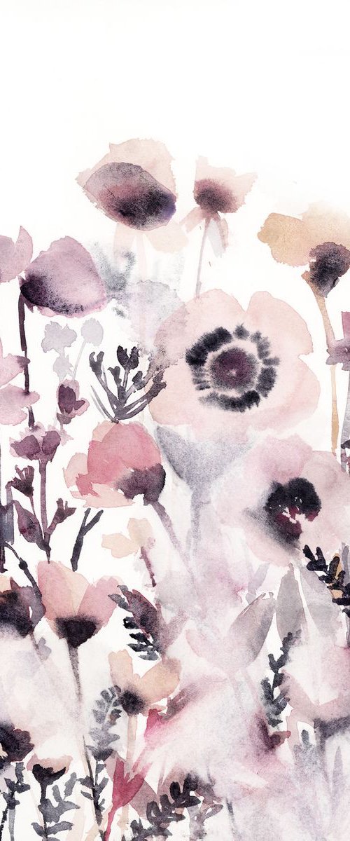 Pink florals by Sophie Rodionov