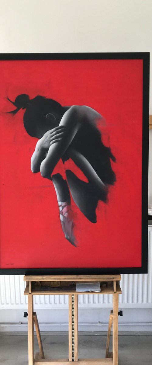 Red Ballerina by Patrick Palmer