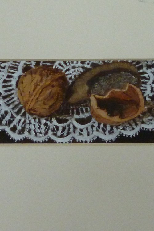Various Nuts on Lace by Maddalena Pacini