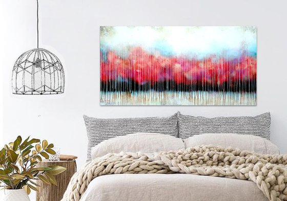 abstract stripes (140 x 70 cm)