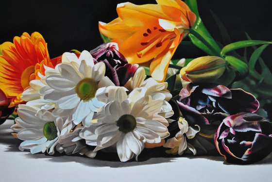 Still life with  flowers