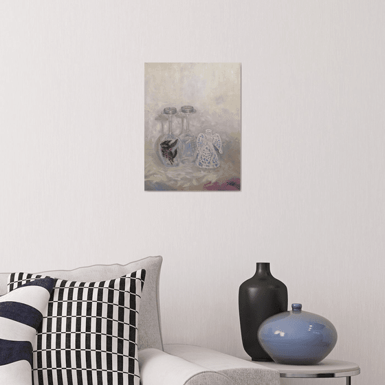 LIGHT CHRISTMAS ANGEL