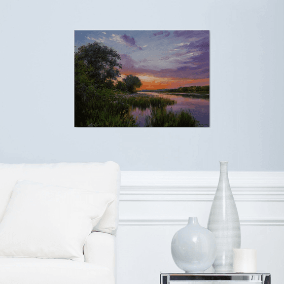 "Sunset on the River"