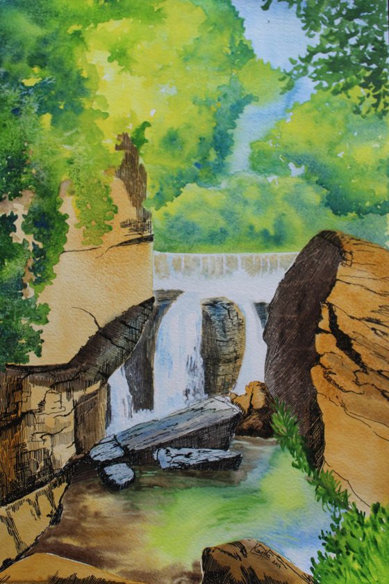 Aberdulias waterfalls