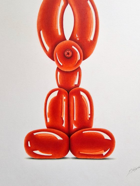 Red Balloon Dog