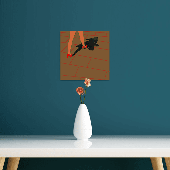 In Shadow - Wall print