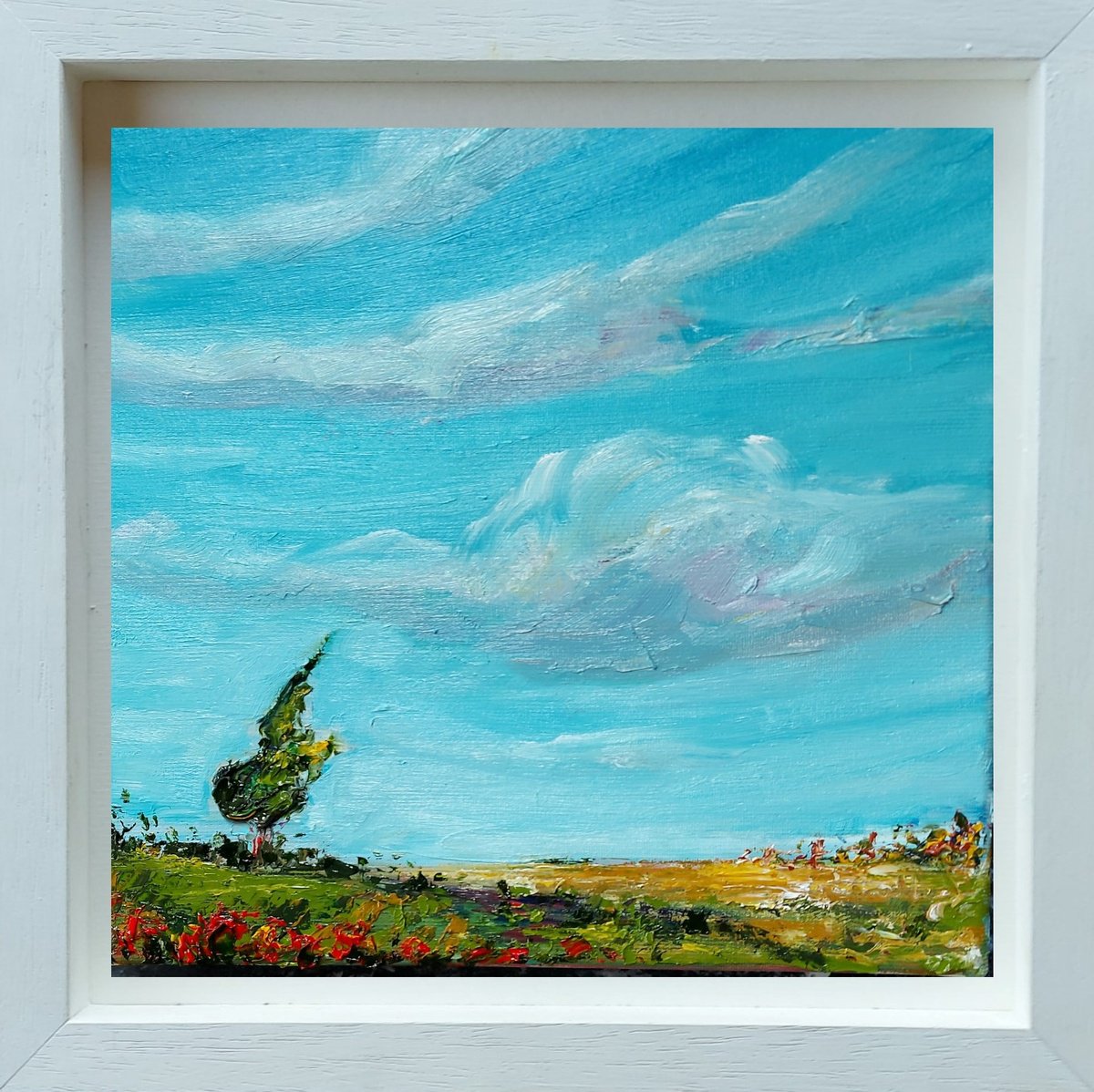 The Happy Tree by Niki Purcell - Irish Landscape Painting