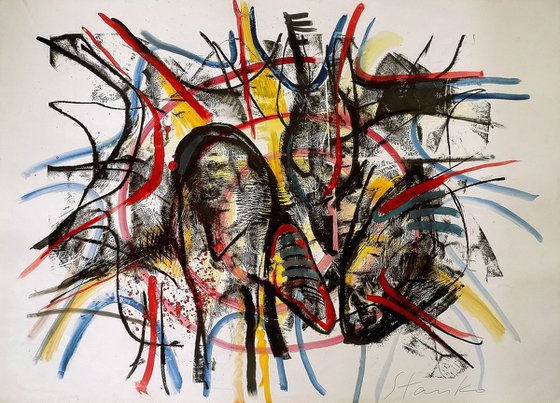Free sketches-III (heart)