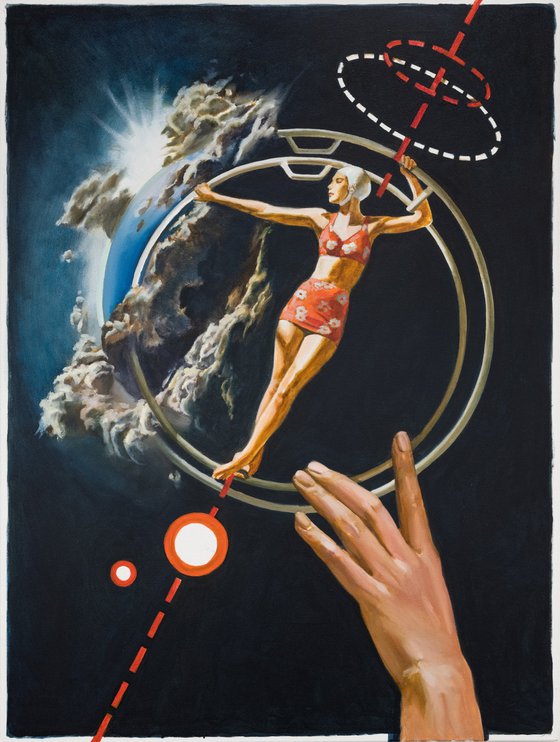 "The universe looks through the eyes"