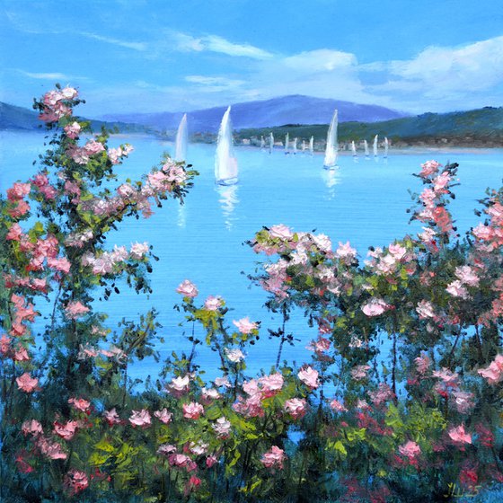 Rose Garden by the Sea