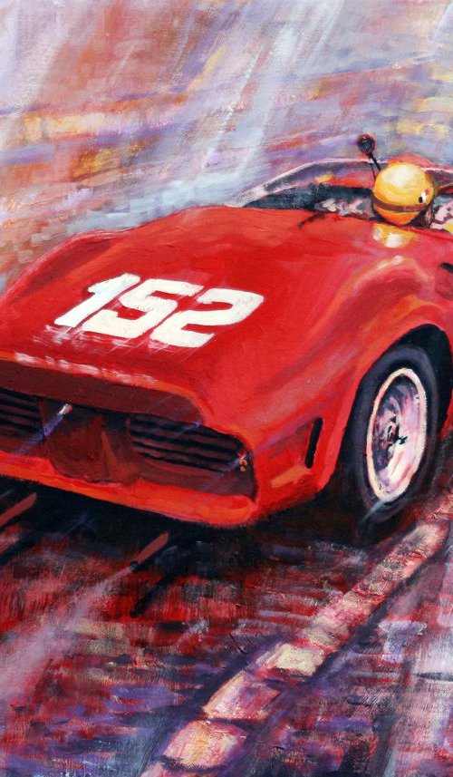 1962 Targa Florio Ferrari Dino 246 SP R Rodrigues by Yuriy Shevchuk