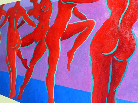 FRIEZE - DANCING NUDES