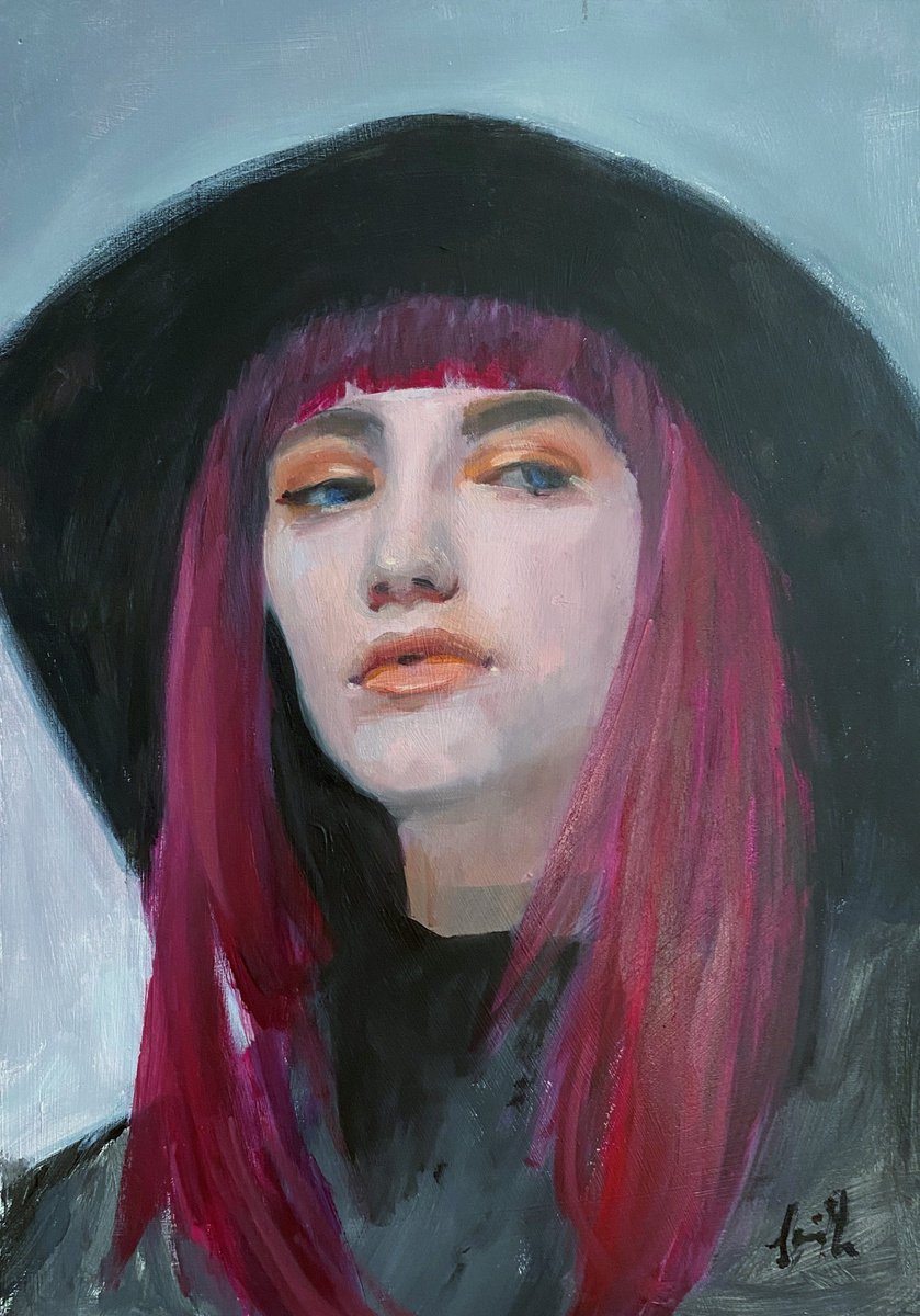 Portrait of a Woman and Her Hat.