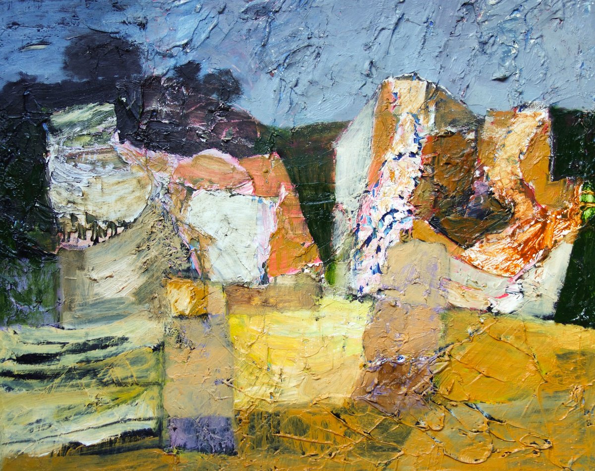 Yorkshire Farmhouse 5 By Elizabeth Anne Fox, 20 X 16, Artwork For Sale On Artfinder